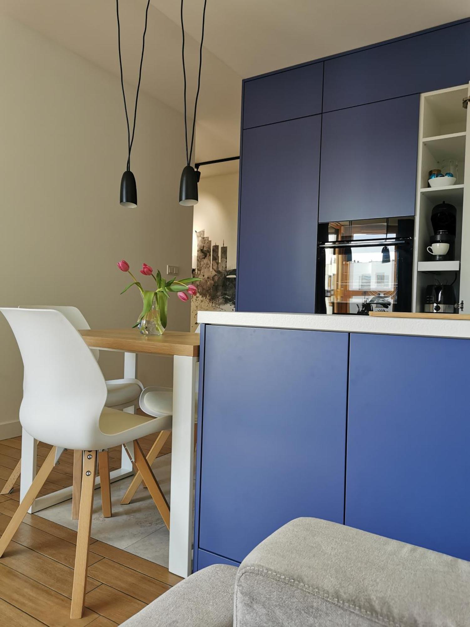 Wola Blue Modern Apartment 华沙 外观 照片