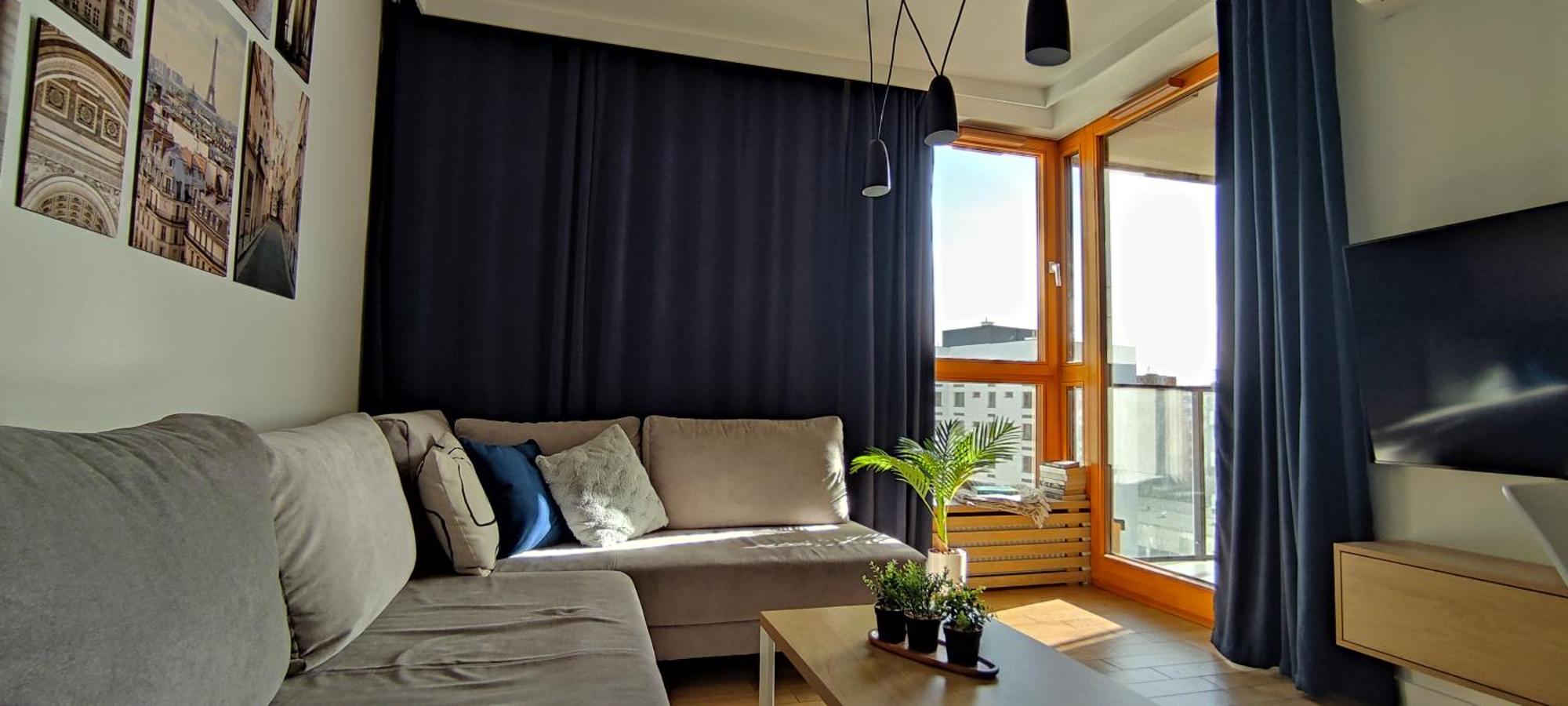 Wola Blue Modern Apartment 华沙 外观 照片