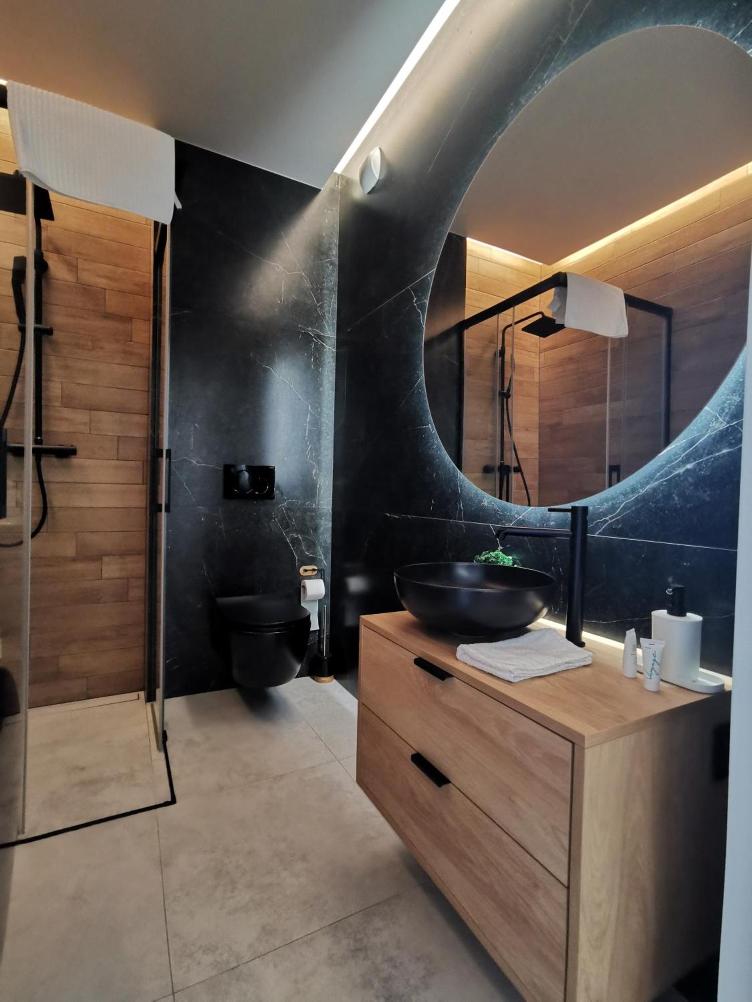 Wola Blue Modern Apartment 华沙 外观 照片