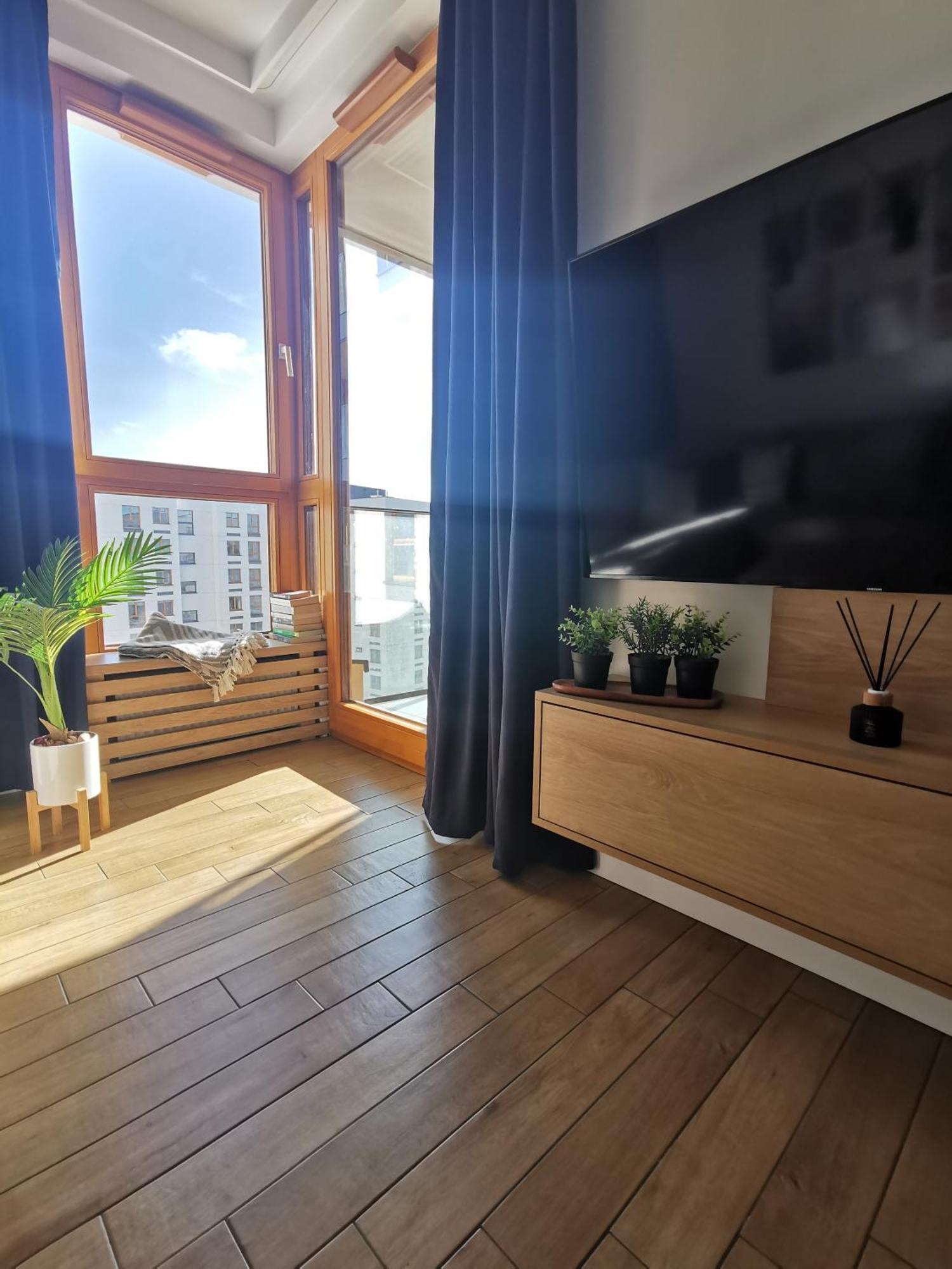 Wola Blue Modern Apartment 华沙 外观 照片