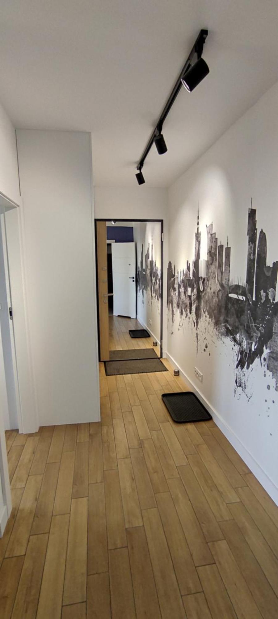Wola Blue Modern Apartment 华沙 外观 照片