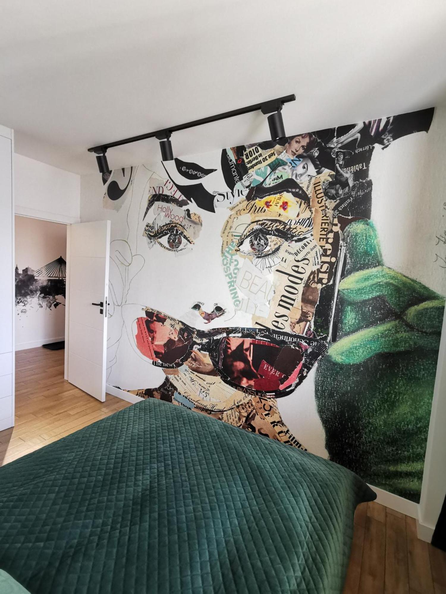Wola Blue Modern Apartment 华沙 外观 照片