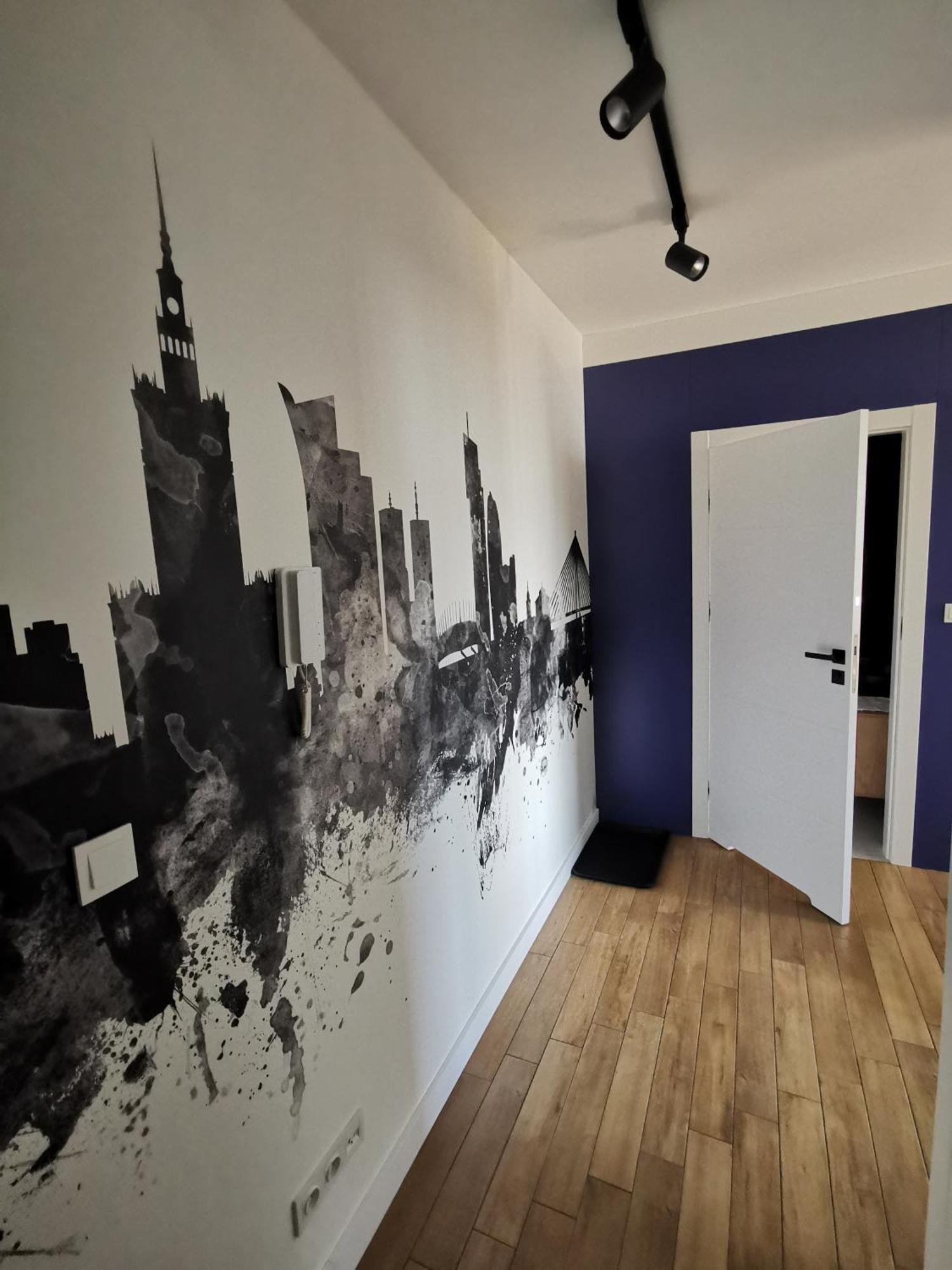Wola Blue Modern Apartment 华沙 外观 照片